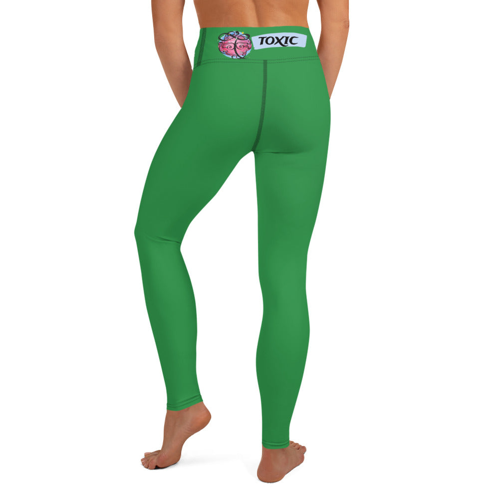 TOXIC Green Yoga Leggings