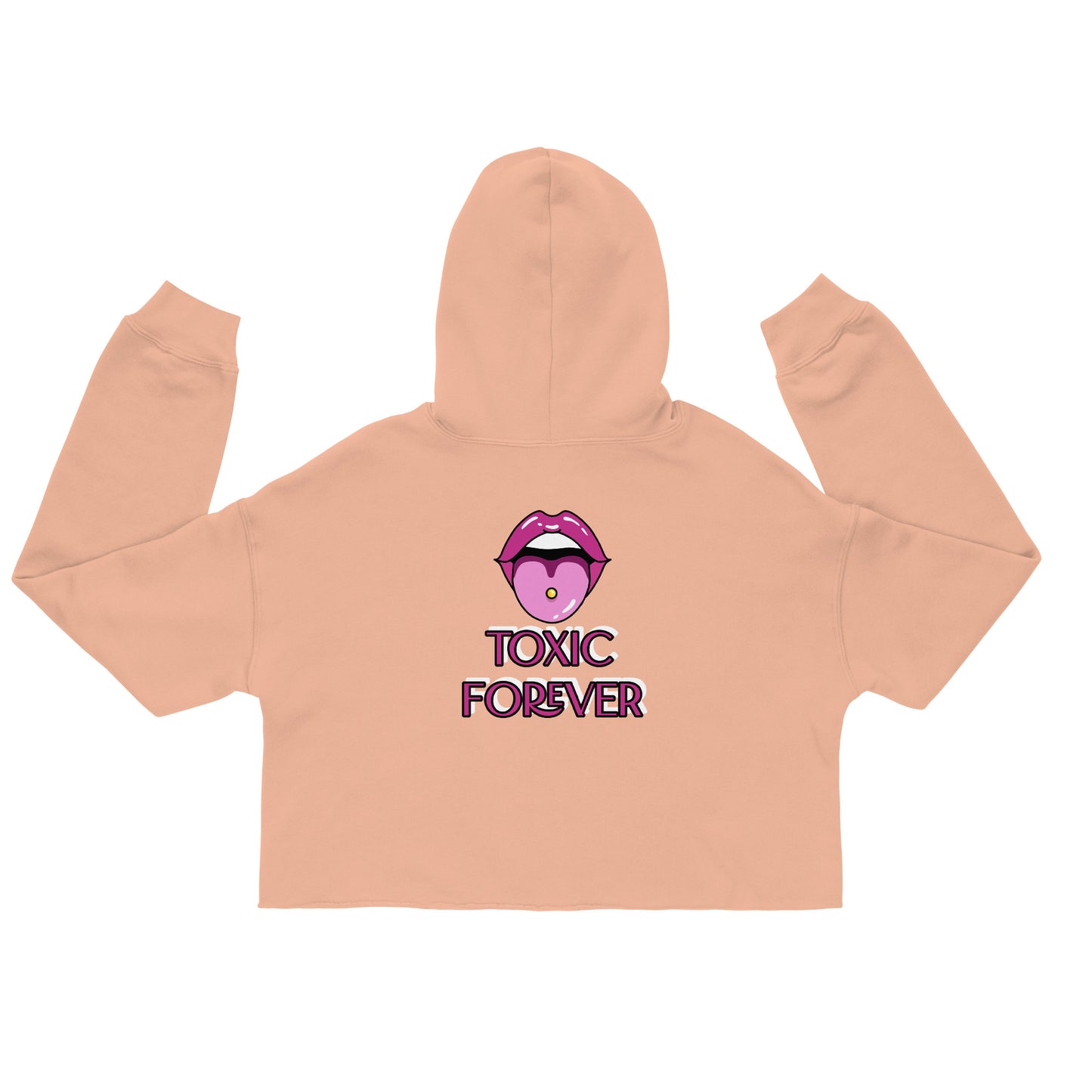 TOXIC CHIC (TR) Crop Hoodie