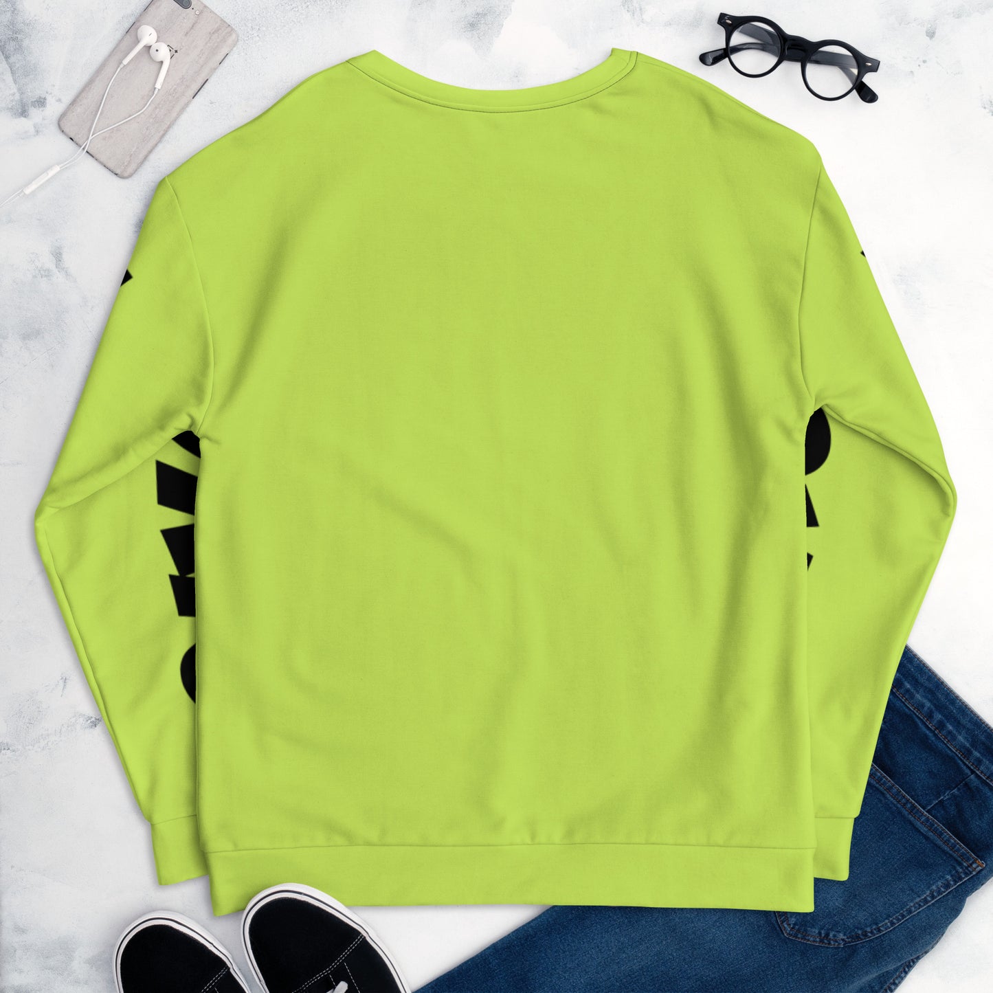 TOXIC Lime Unisex Sweatshirt