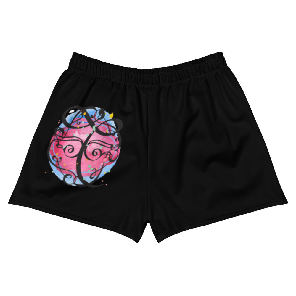 TOXIC Lip Athletic Short Shorts