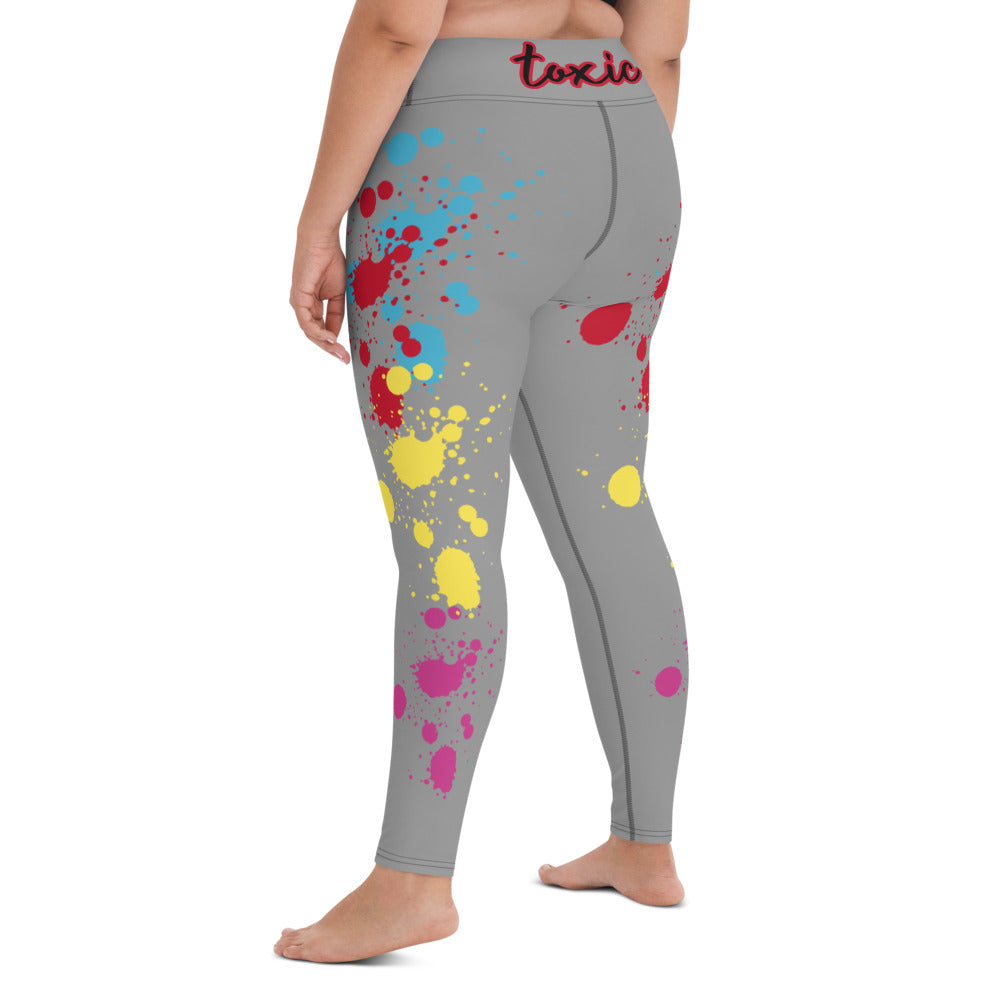 TOXIC Splat Yoga Leggings