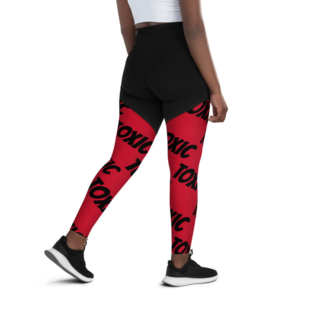 TOXIC ALL OVER Sports Leggings