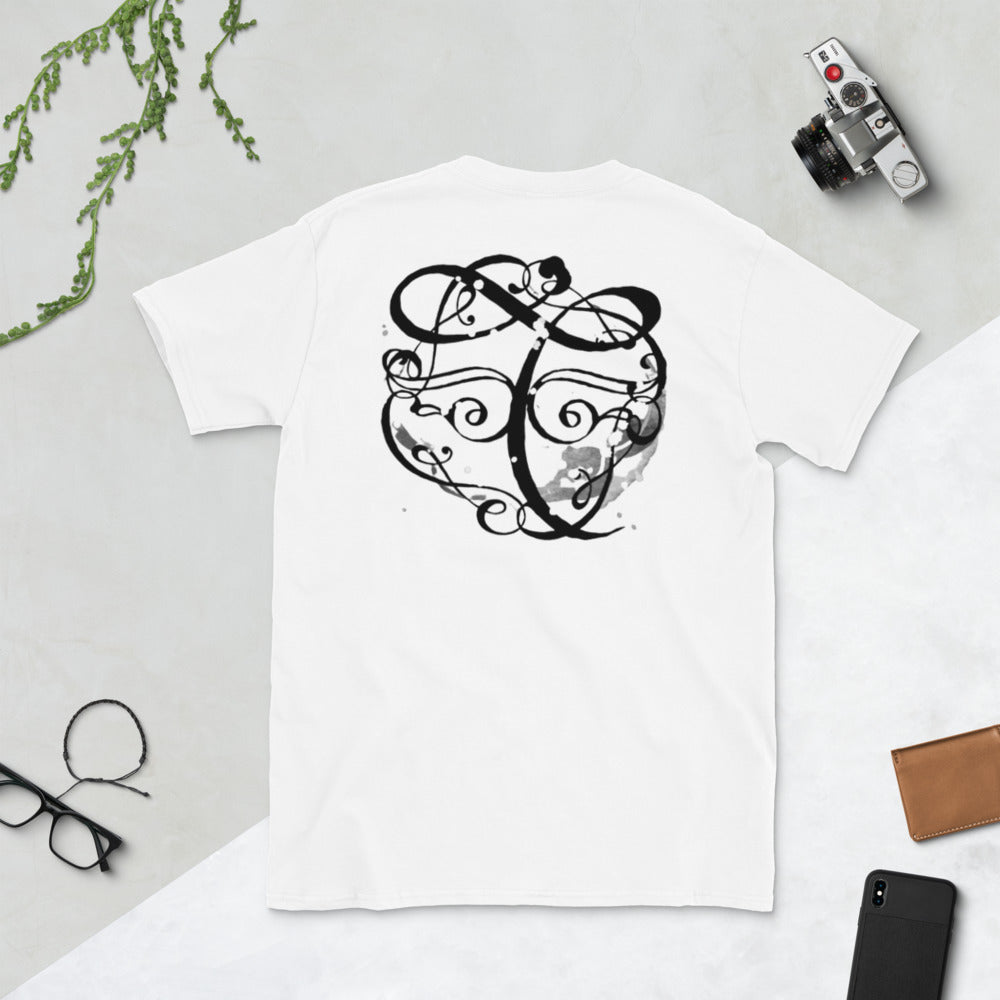 TOXIC Fang White Short-Sleeve Unisex T-Shirt