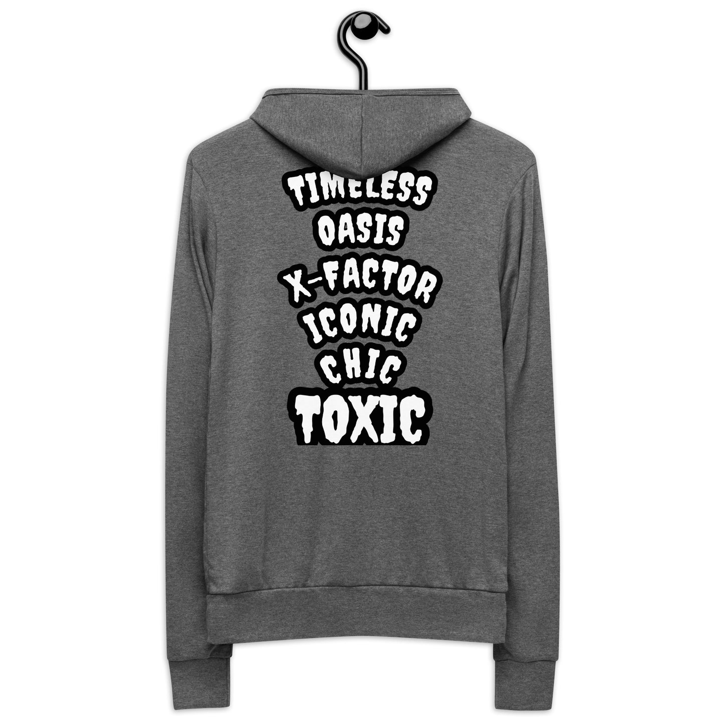 TOXIC LIGHTWEIGHT DEFINE Unisex zip hoodie