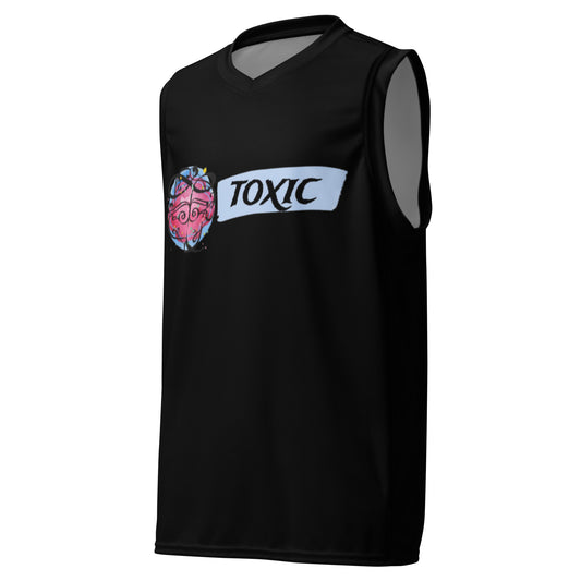 TOXIC Original unisex basketball jersey