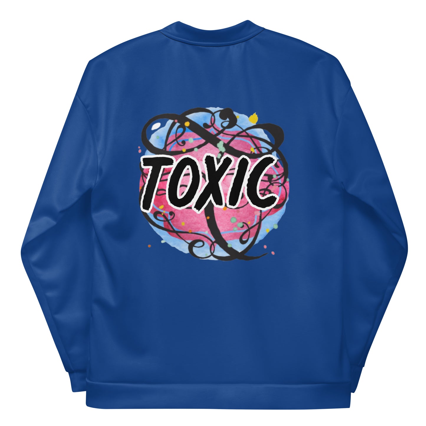 TOXIC 3-D Unisex Bomber Jacket (B)