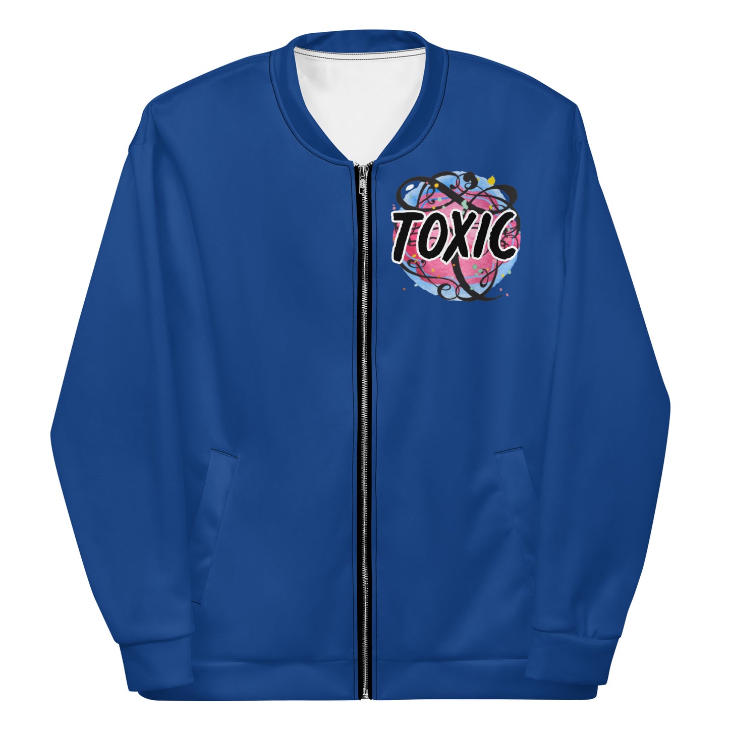 TOXIC 3-D Unisex Bomber Jacket (B)