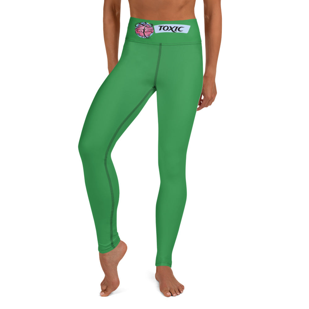 TOXIC Green Yoga Leggings