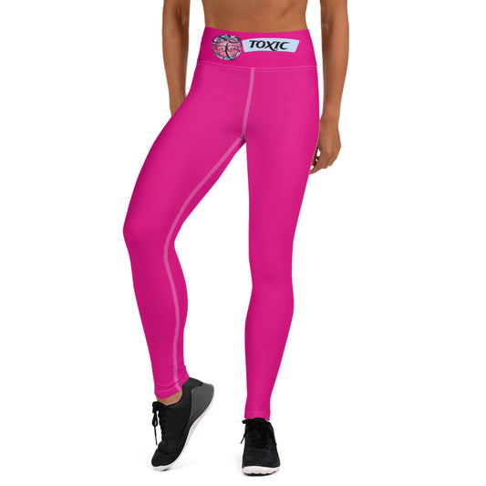 TOXIC Pink Yoga Leggings