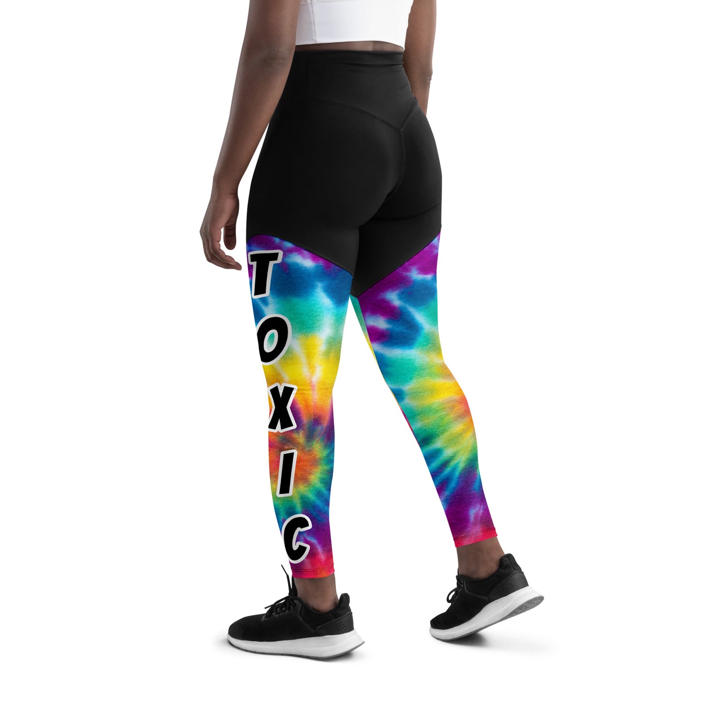 TOXIC TYE DYE Sports Leggings