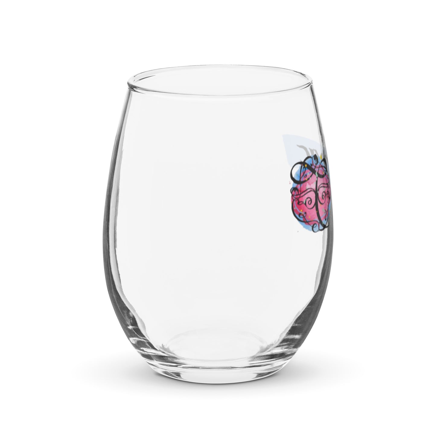 TOXIC Stemless wine glass