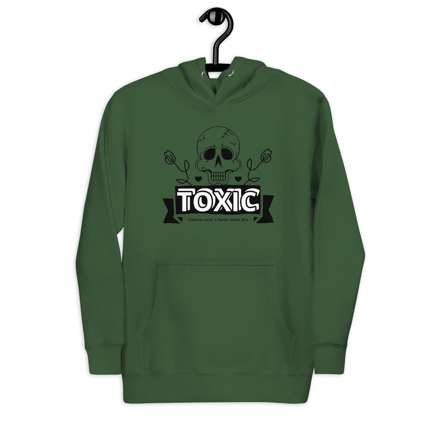 TOXIC Skull Vine Unisex Hoodie