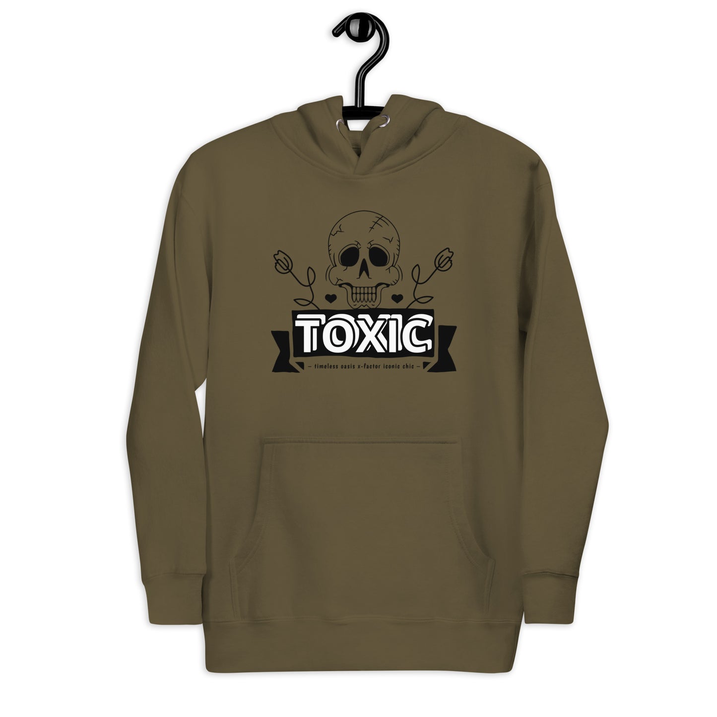 TOXIC Skull Vine Unisex Hoodie