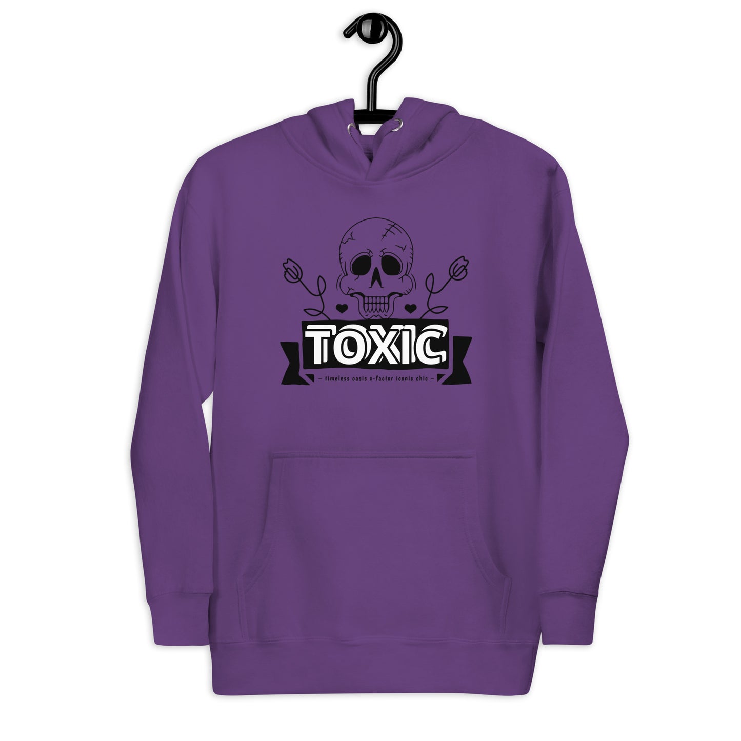 TOXIC Skull Vine Unisex Hoodie
