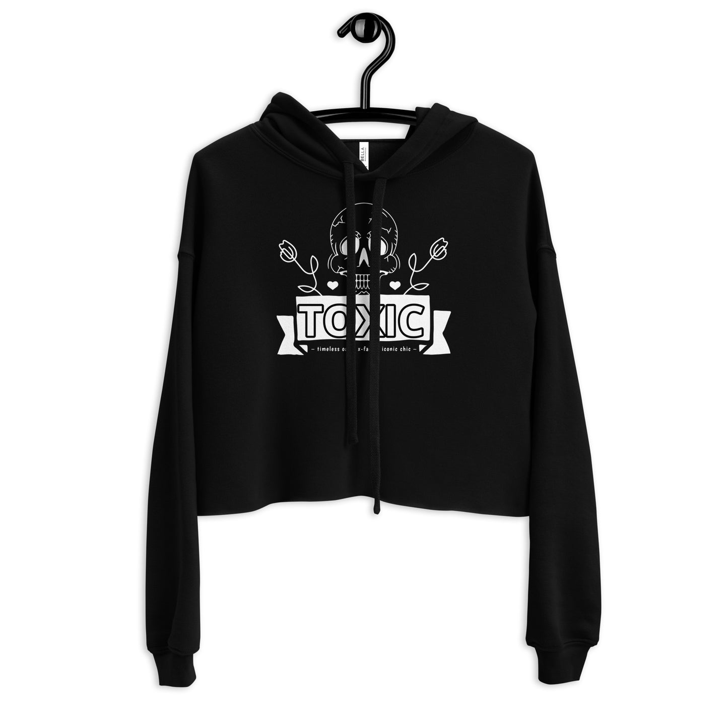 TOXIC Crop Hoodie