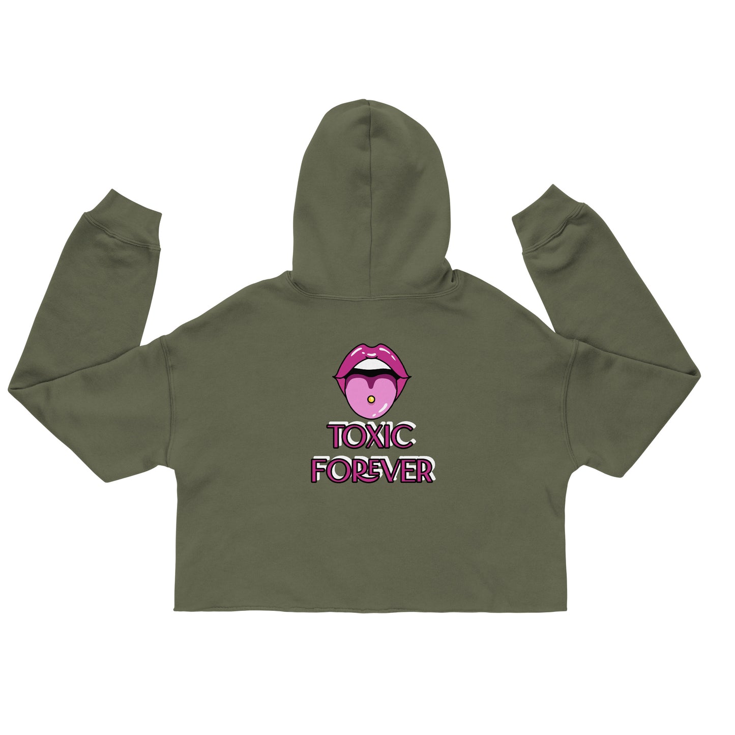 TOXIC CHIC (TR) Crop Hoodie