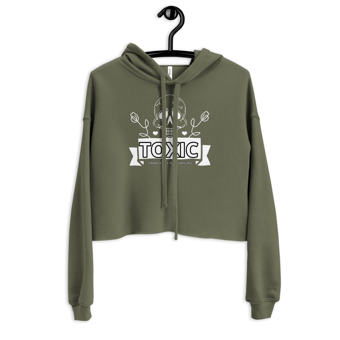TOXIC Crop Hoodie