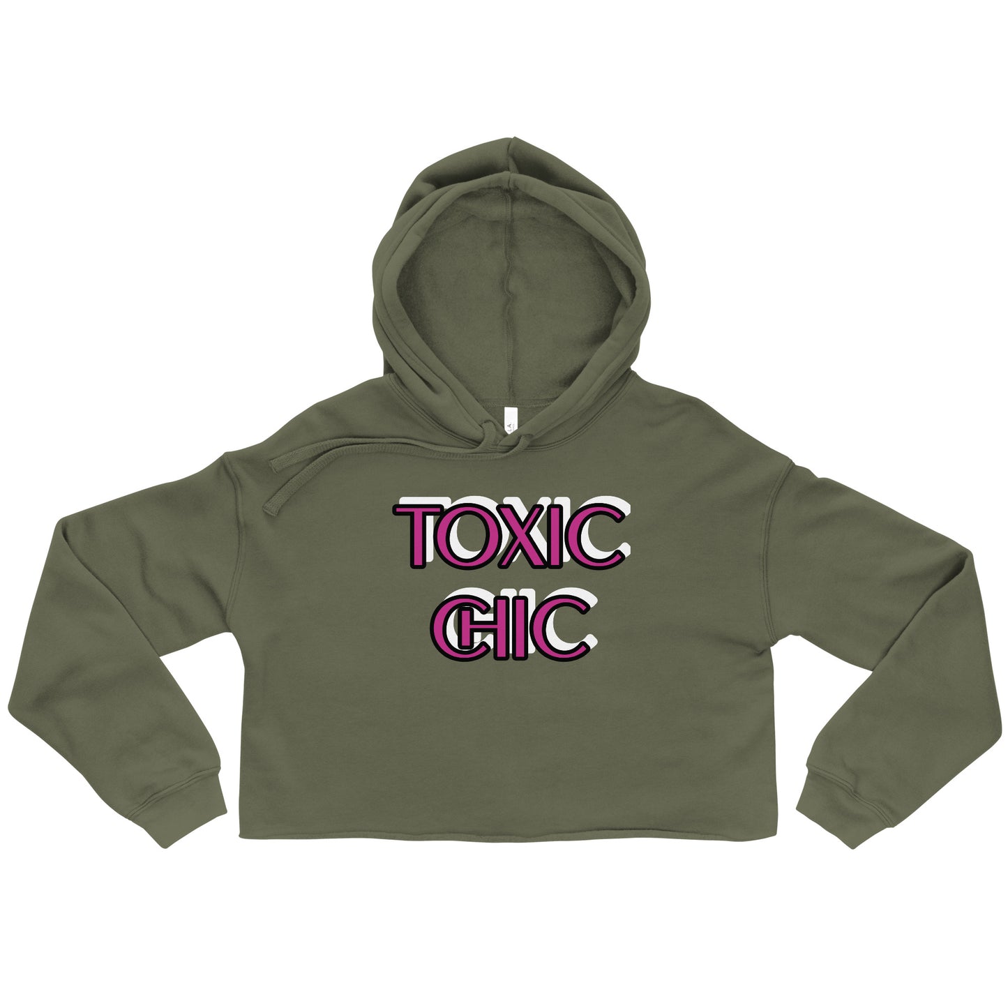 TOXIC CHIC (TR) Crop Hoodie