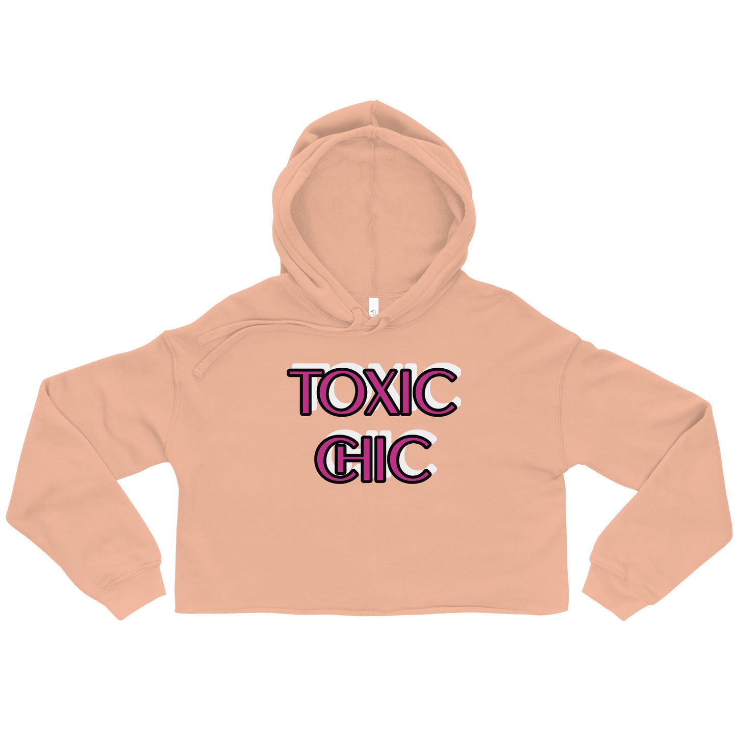 TOXIC CHIC (TR) Crop Hoodie