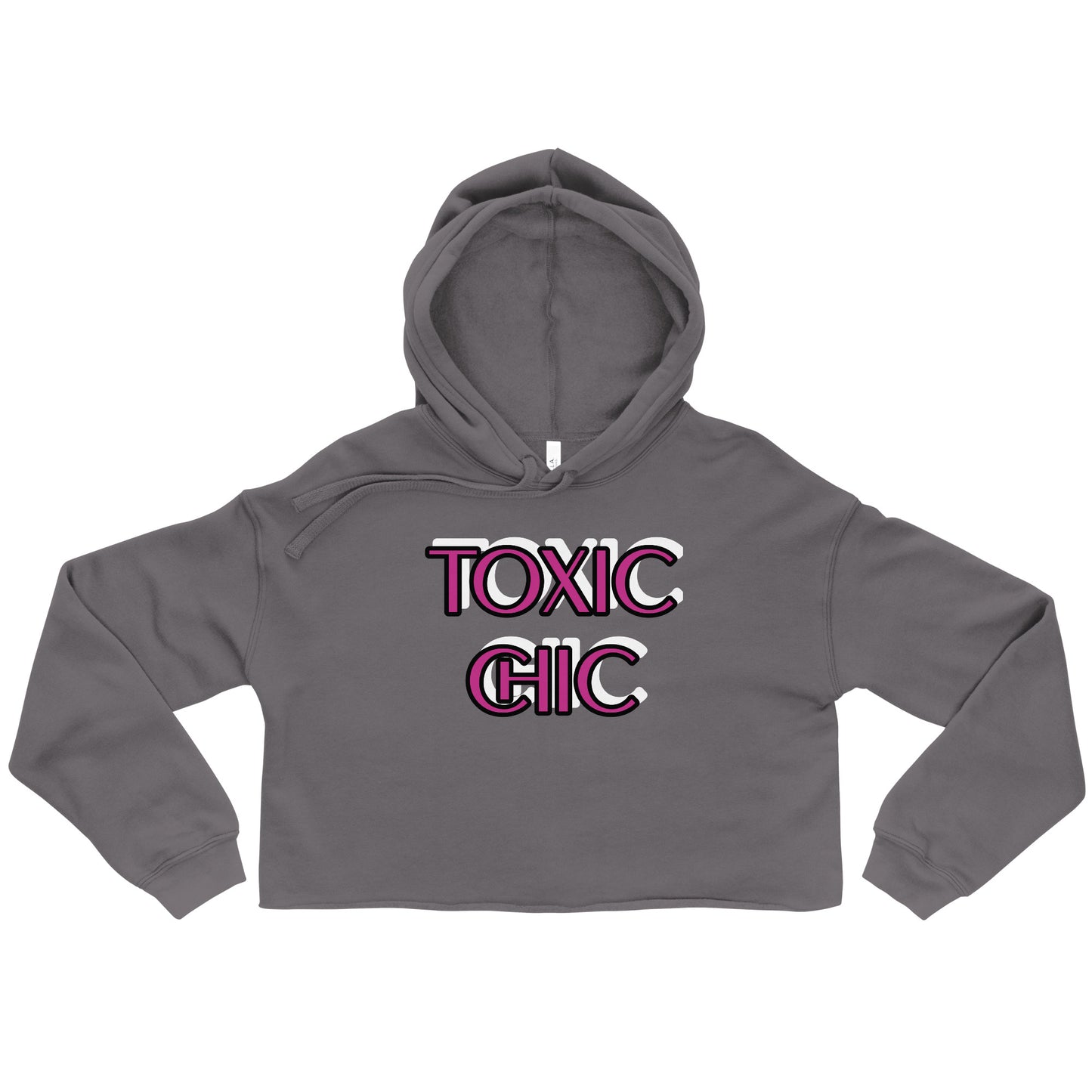 TOXIC CHIC (TR) Crop Hoodie