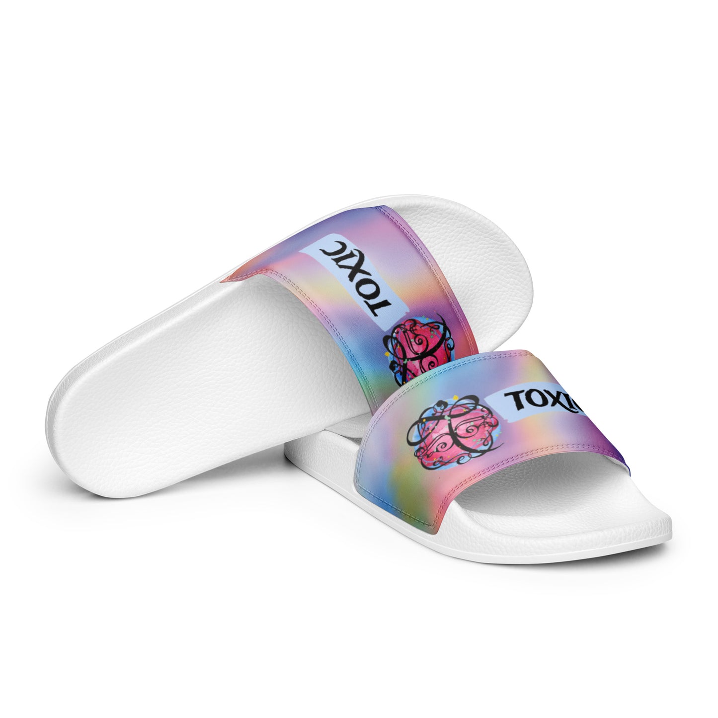TOXIC Cotton Candy Women's slides