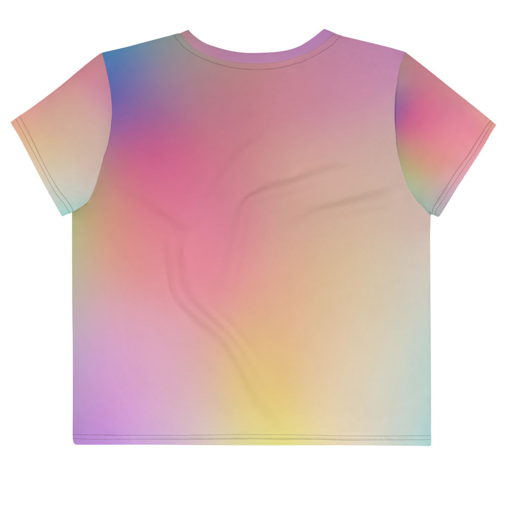 All-Over Print Crop Tee