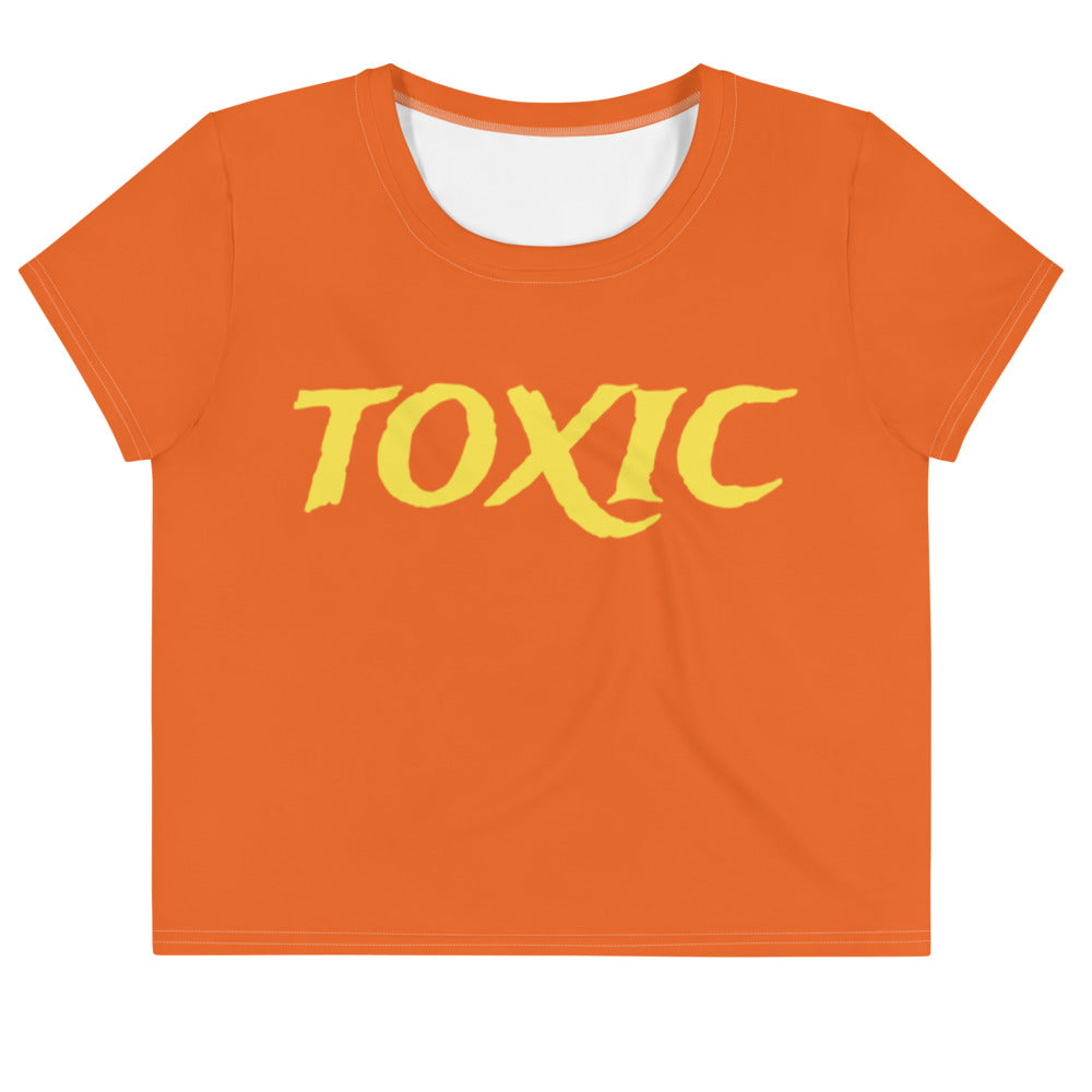 TOXIC Orange Crop Tee