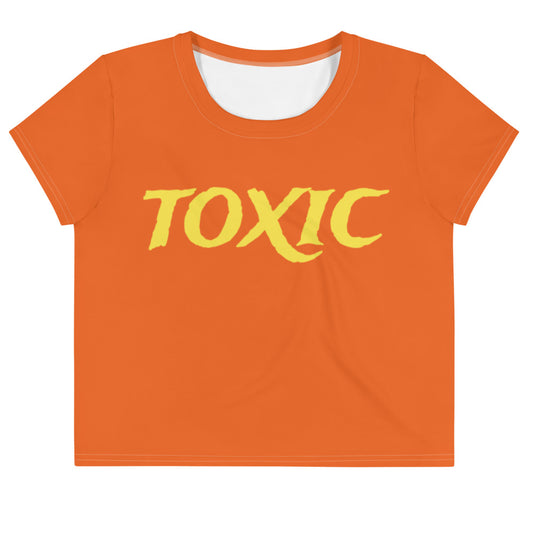 TOXIC Orange Crop Tee