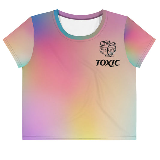 All-Over Print Crop Tee