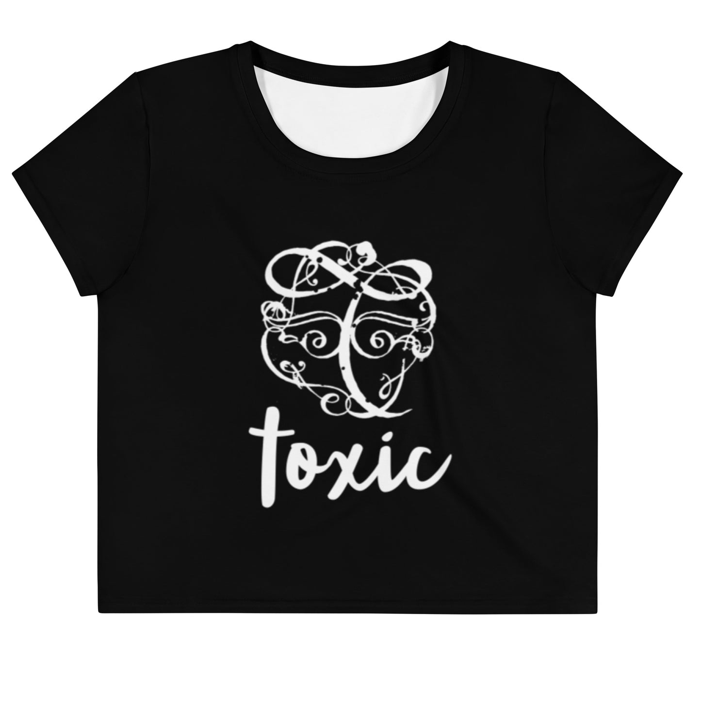 All-Over Print Crop Tee
