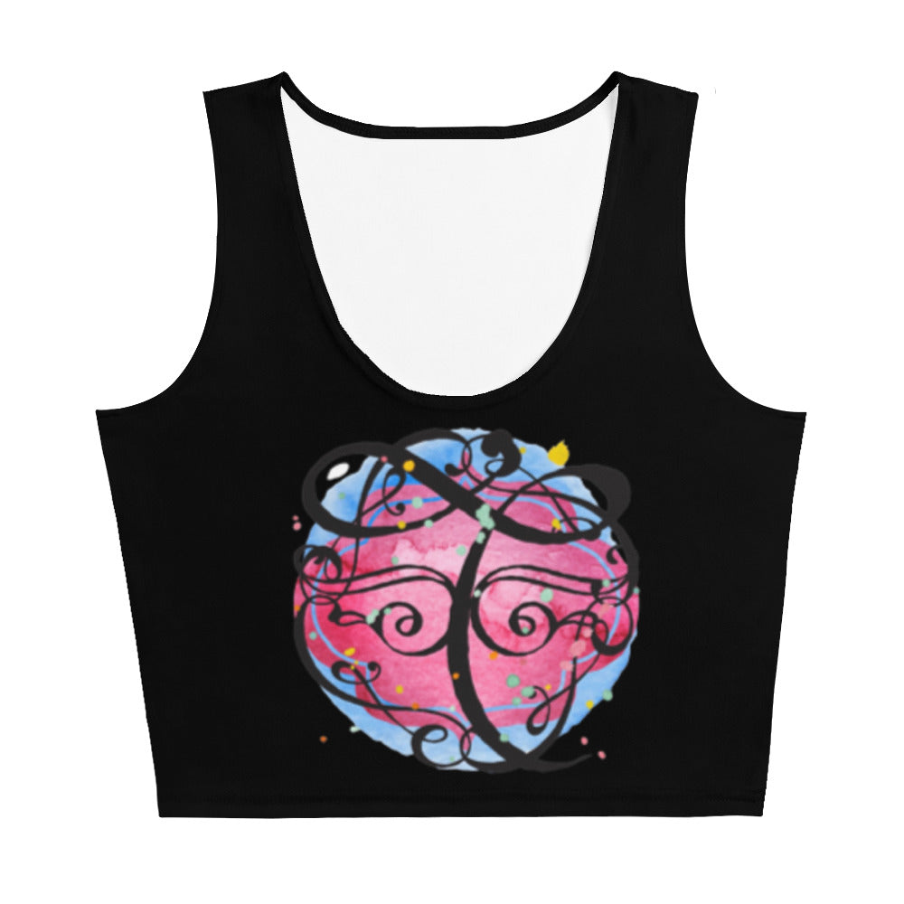 TOXIC Pink Sport Crop Top