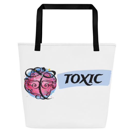 TOXIC Large Tote Bag