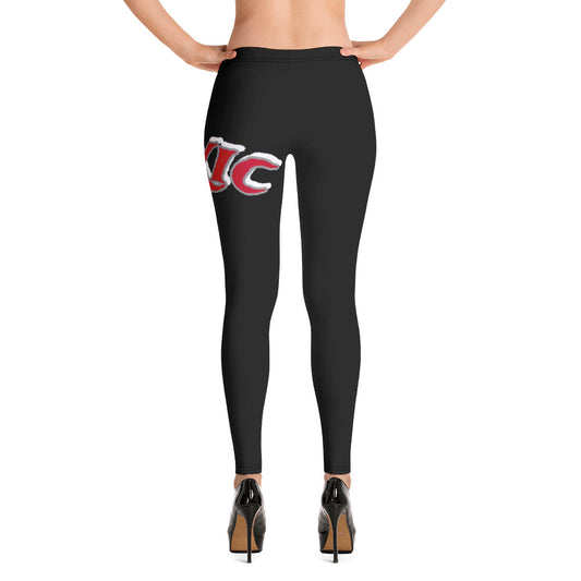TOXIC Red Shadow Leggings