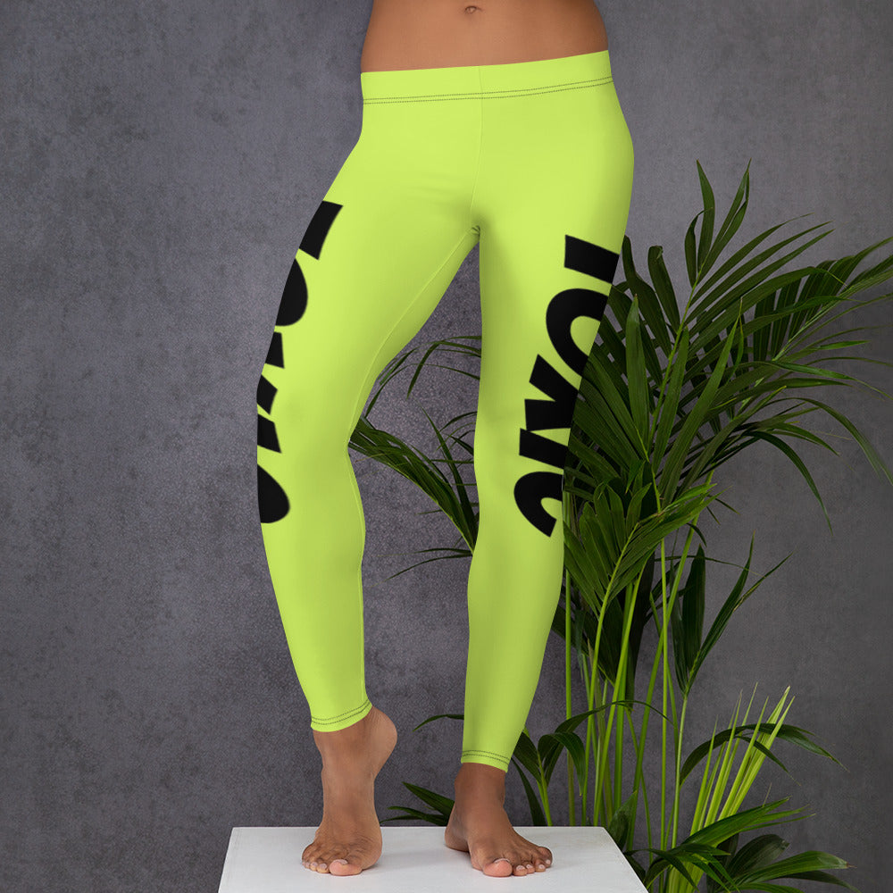 TOXIC Lime Leggings