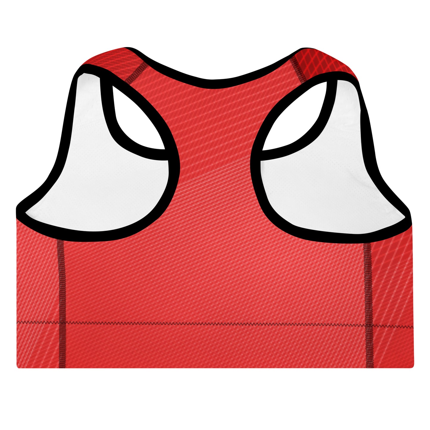 TOXIC RED Nelley Padded Sports Bra