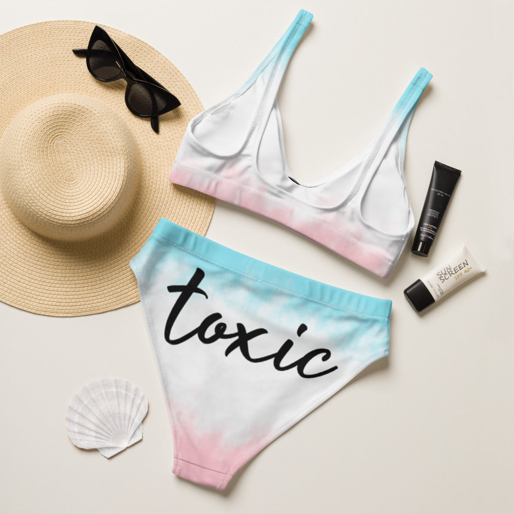 TOXIC Sherbet high-waisted bikini