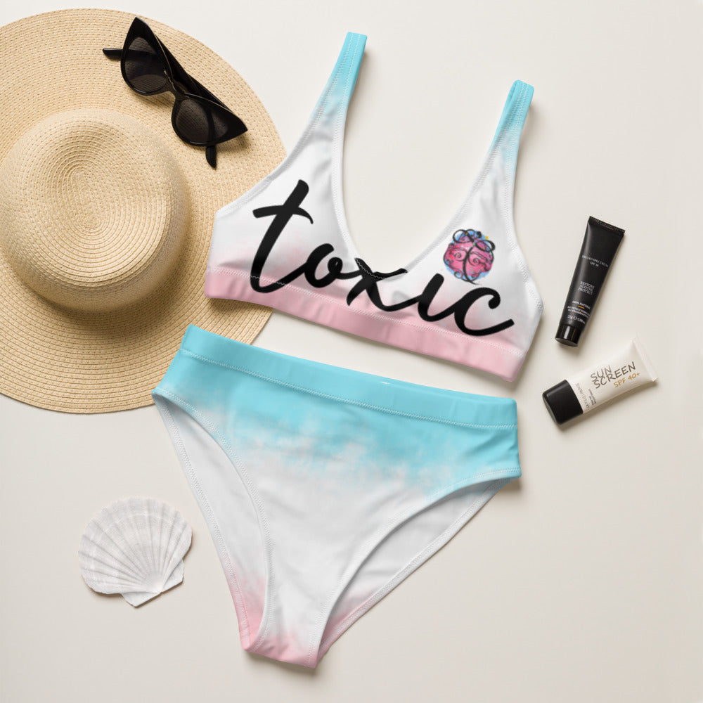 TOXIC Sherbet high-waisted bikini