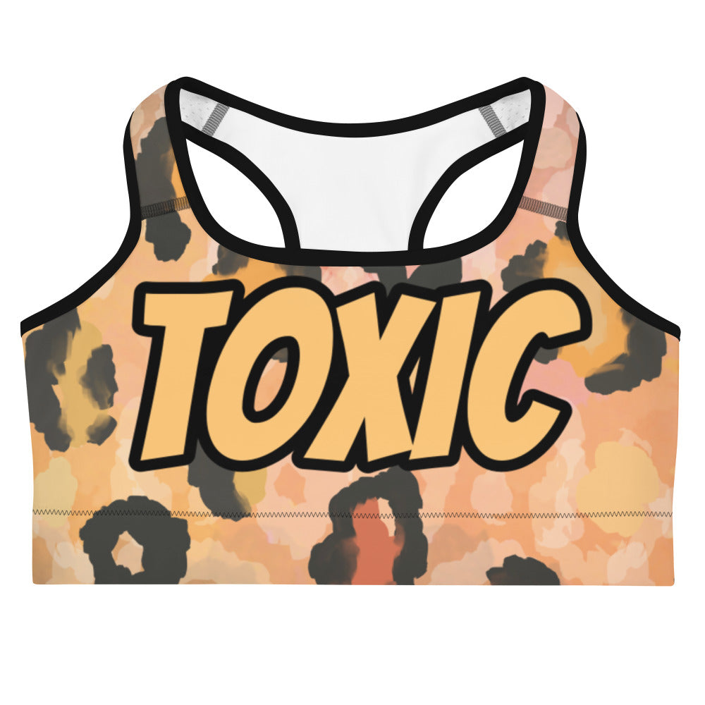 TOXIC Leopard Sports bra