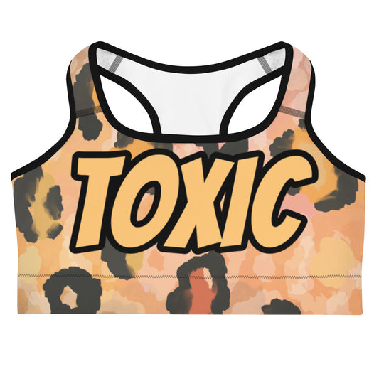 TOXIC Leopard Sports bra