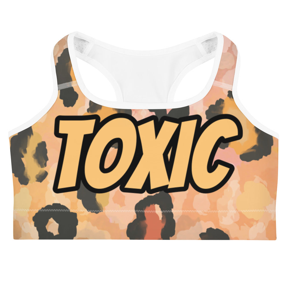 TOXIC Leopard Sports bra