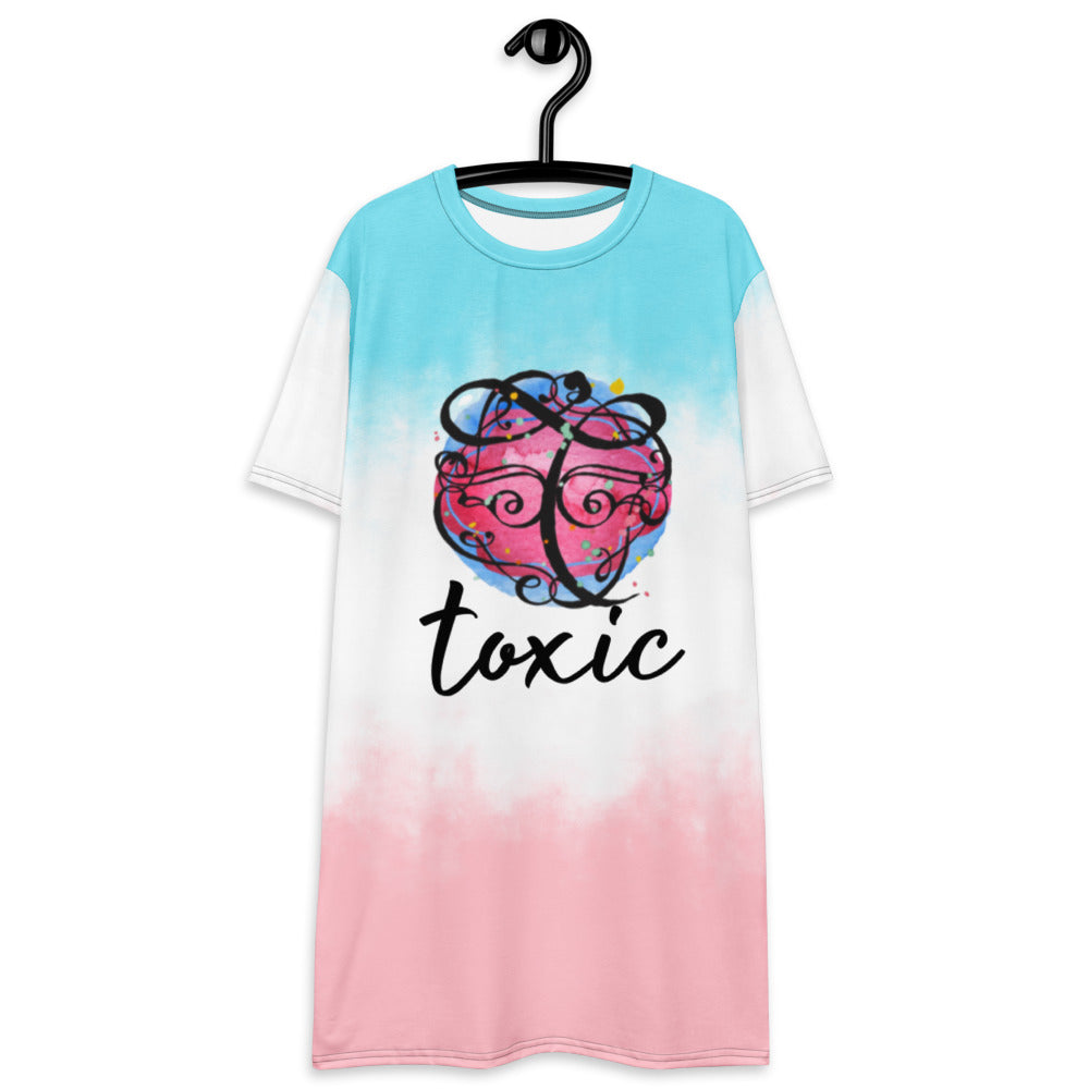 TOXIC Sherbert T-shirt dress