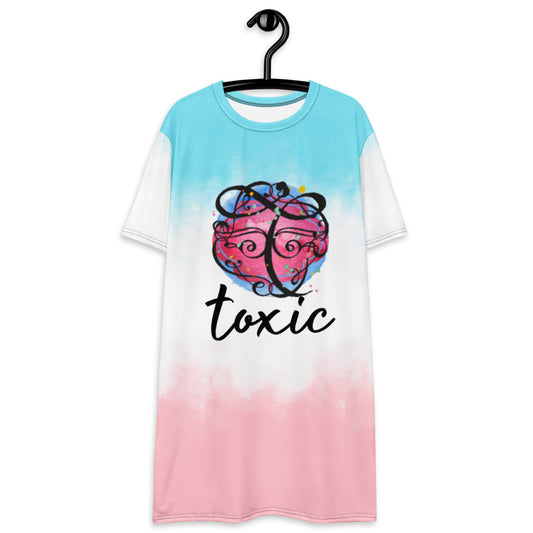 TOXIC Sherbert T-shirt dress