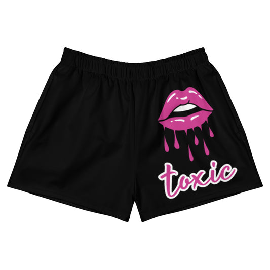 TOXIC Lip Athletic Short Shorts