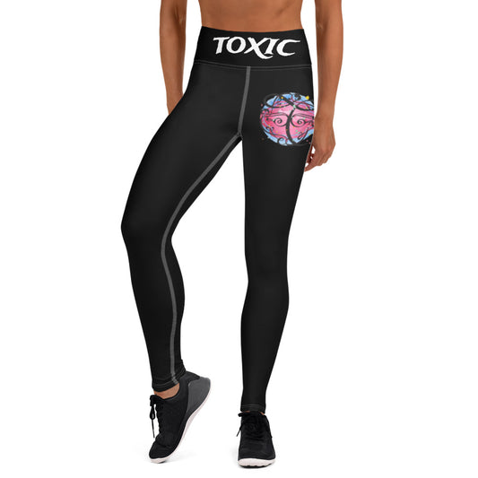 TOXIC Waist Yoga Leggings