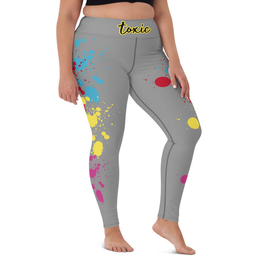 TOXIC Splat Yoga Leggings