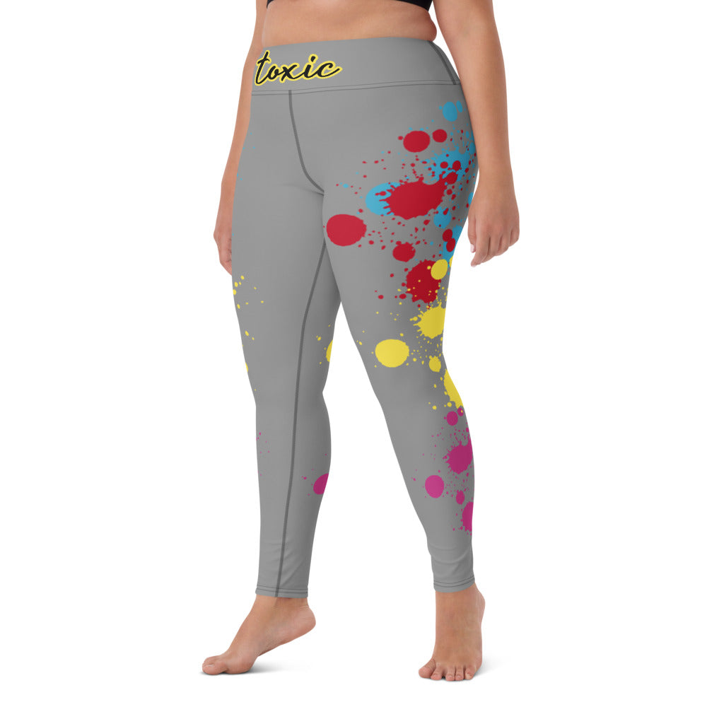 TOXIC Splat Yoga Leggings