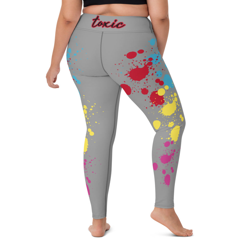 TOXIC Splat Yoga Leggings