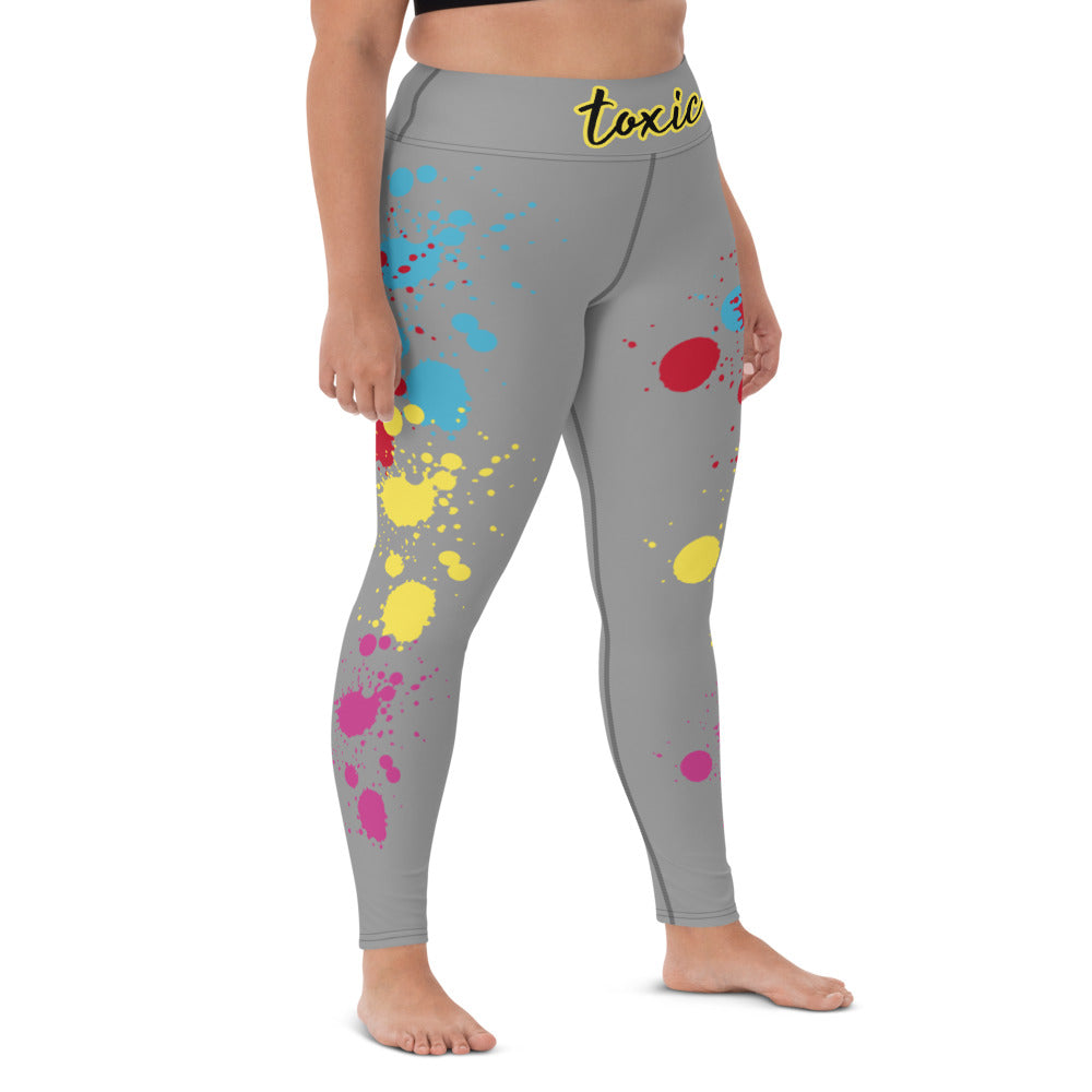 TOXIC Splat Yoga Leggings