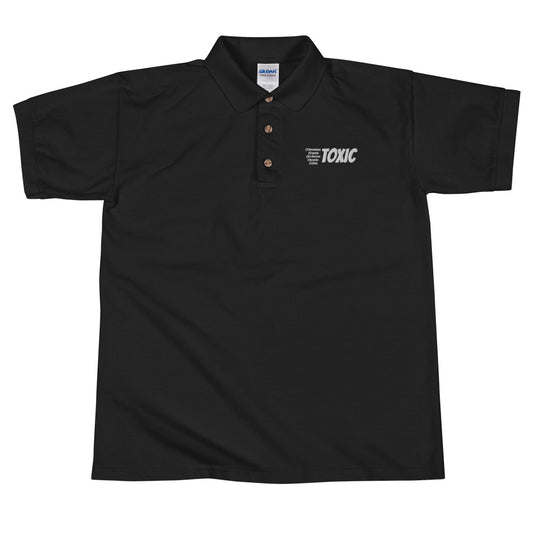 TOXIC DEFINE Embroidered Polo Shirt