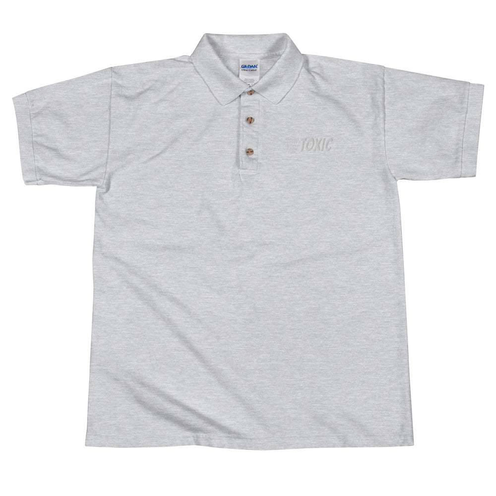 TOXIC DEFINE Embroidered Polo Shirt